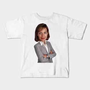 West Wing - CJ Cregg Bobblehead Kids T-Shirt